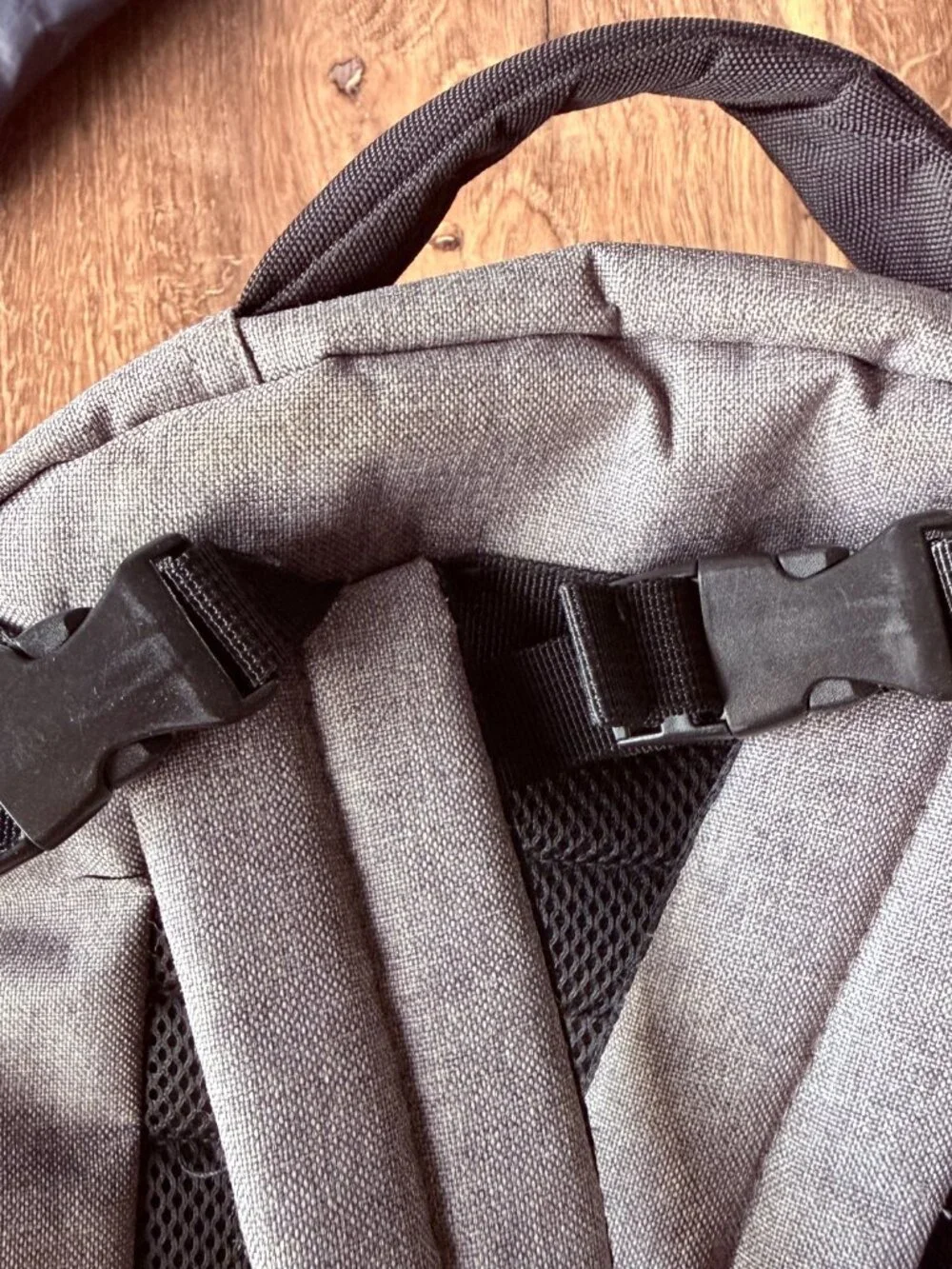 Eddie Bauer First Adventure Backpack Diaper Bag Gray